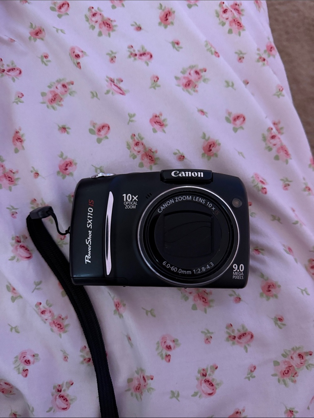 Canon Black PowerShot SX110 IS 10x Optical Zoom Digital Camera